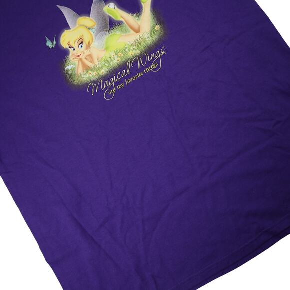 Vintage NWT Disney Tinker Bell Graphic T Shirt - Picture 3 of 9